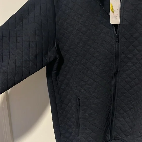 Marine Layer Corbet Full Zip Jacket Navy Heather, NWT - Picture 6 of 7